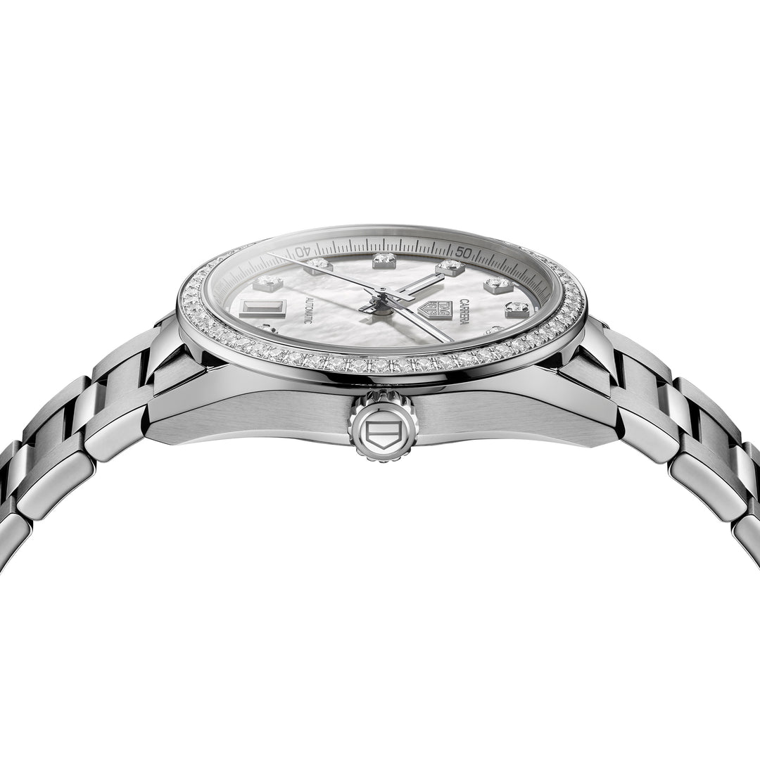 TAG Heuer Carrera Date automatic stainless steel watch 36 mm WBN231E.BA0001