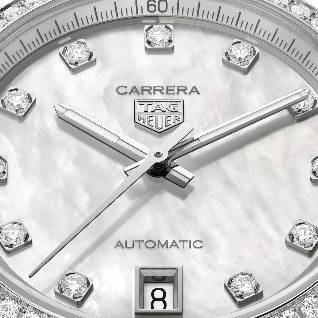 TAG Heuer Carrera Date automatic stainless steel watch 36 mm WBN231E.BA0001