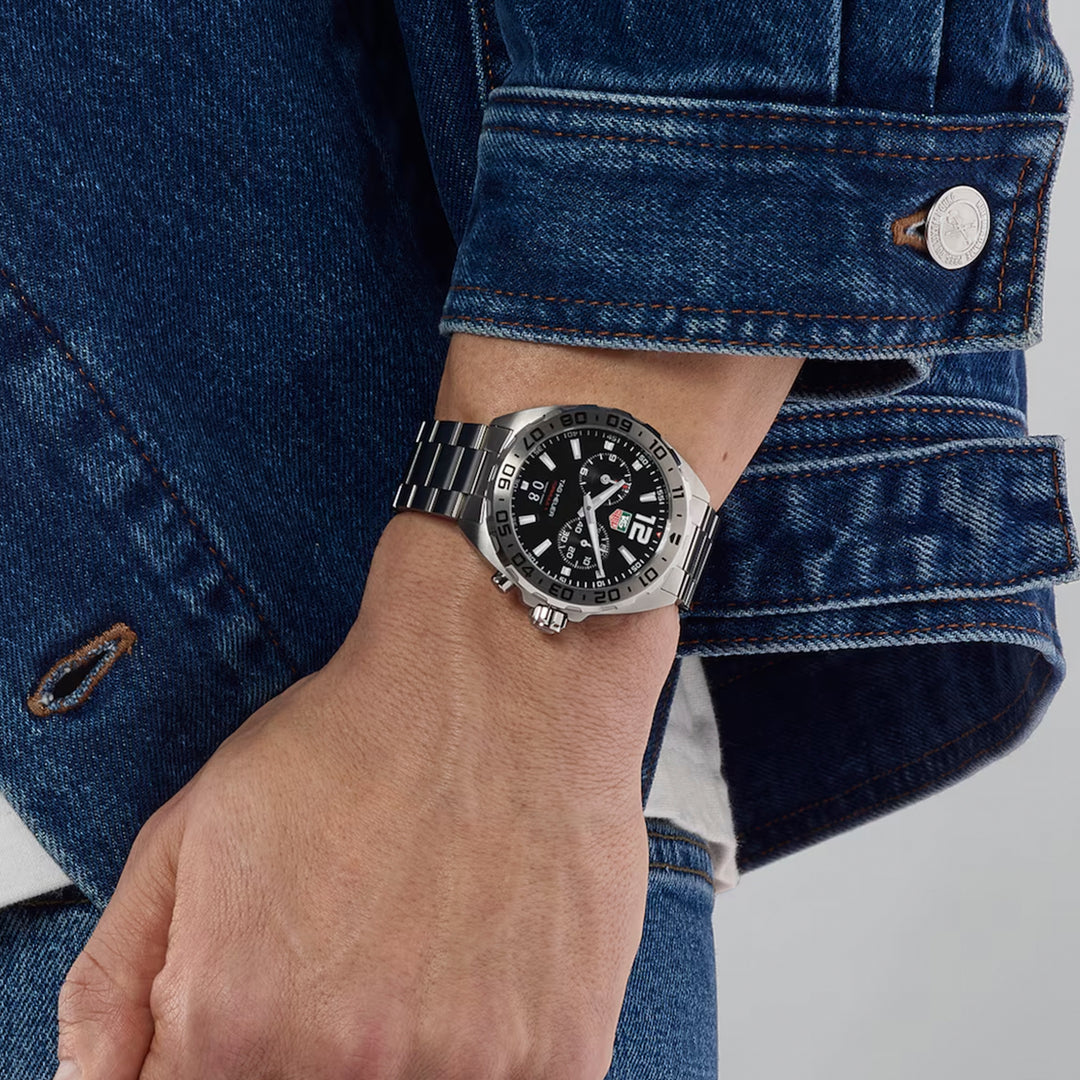 TAG Heuer Formula 1 Date quartz watch in stainless steel, 41 mm WAZ111A.BA0875