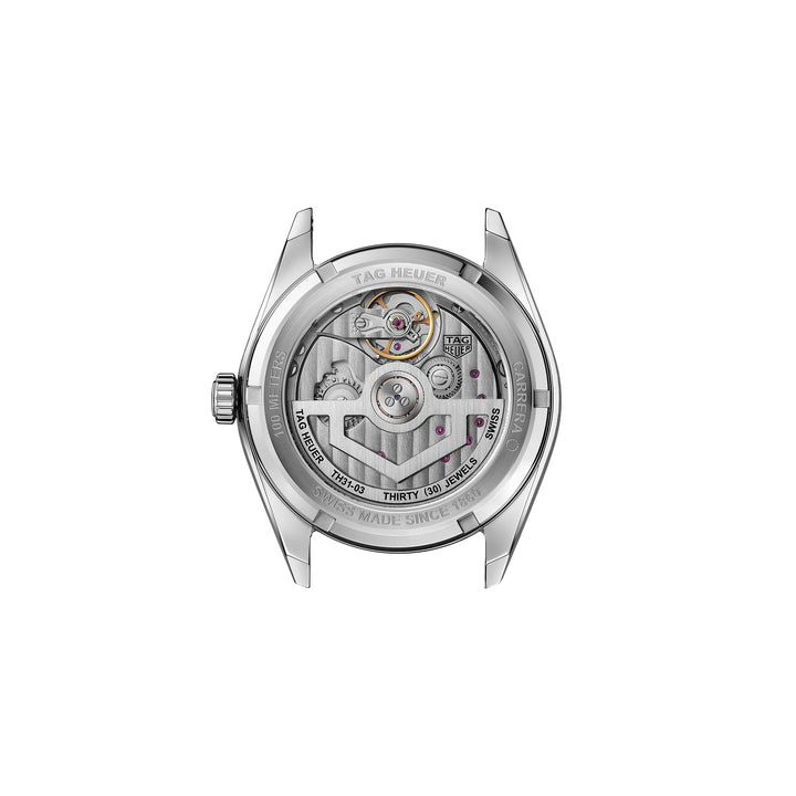 Montre TAG Heuer Carrera Date Twin-Time automatique en acier inoxydable 41 mm WDA2114.BA0043