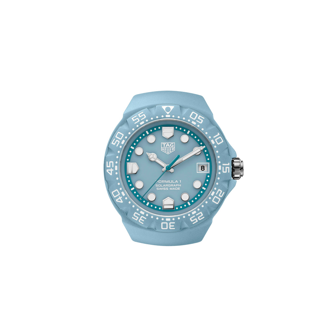 Montre TAG Heuer Formula 1 Solargraph quartz solaire en TH-Polylight bracelet caoutchouc 38 mm WBY1163.FT8113