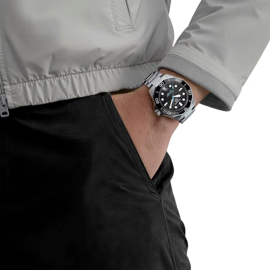 Montre TAG Heuer Aquaracer Professional 300 Date automatique en acier inoxydable 42 mm WBP5110.BA0013