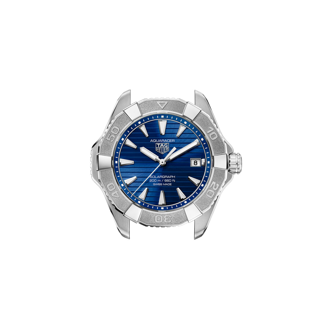 Montre TAG Heuer Aquaracer Professional 200 Solargraph quartz solaire en acier inoxydable 40 mm WBP1117.BA0047