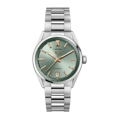 TAG Heuer Carrera Date automatic watch in stainless steel, 36 mm WBN2312.BA0001