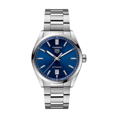 TAG Heuer Carrera Date automatic watch in stainless steel, 39 mm WBN2112.BA0639