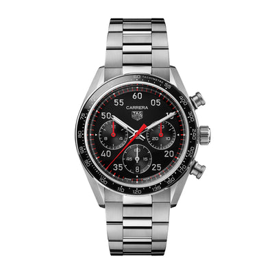 TAG Heuer Carrera Chronograph Sport automatic watch in stainless steel, 42 mm, CDB2110.BA0054