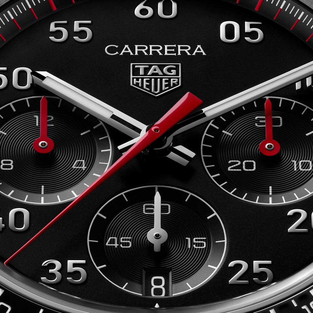 Montre TAG Heuer Carrera Chronograph Sport automatique en acier inoxydable 42 mm CDB2110.BA0054