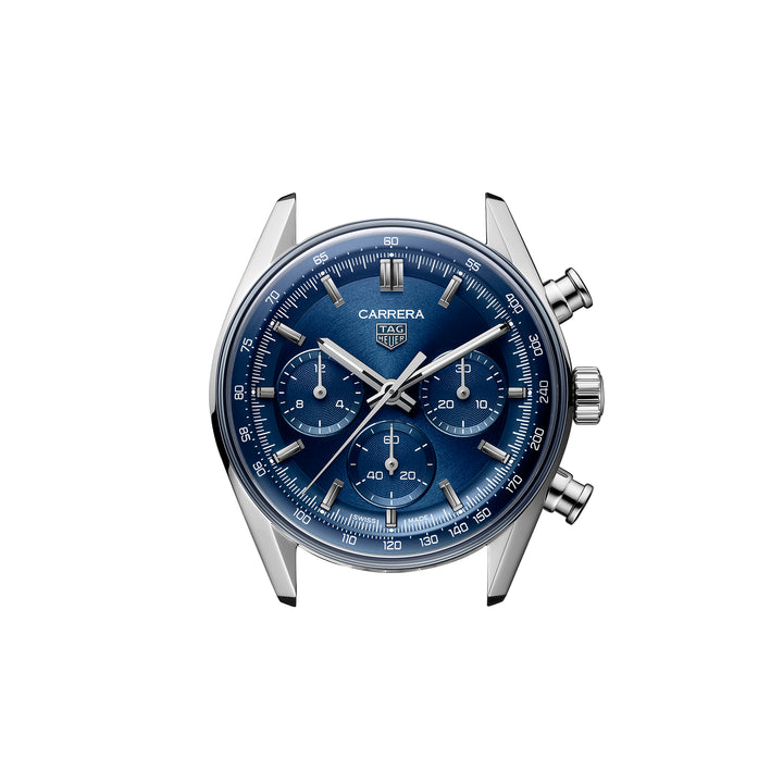 TAG Heuer Carrera automatic chronograph watch in stainless steel, 41 mm, CBS2113.BA0053