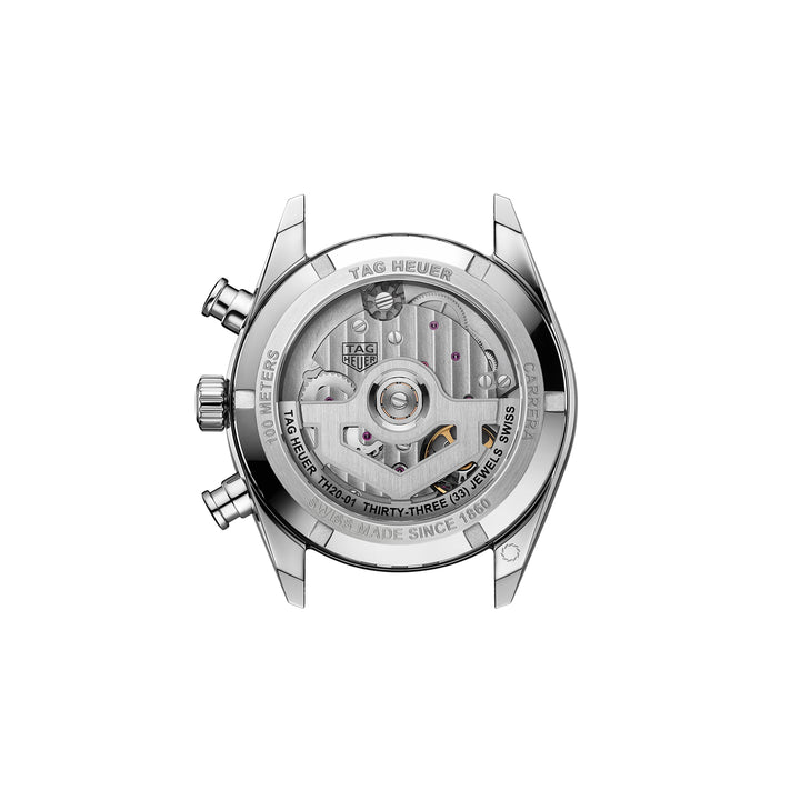 TAG Heuer Carrera automatic chronograph watch in stainless steel, 41 mm, CBS2113.BA0053