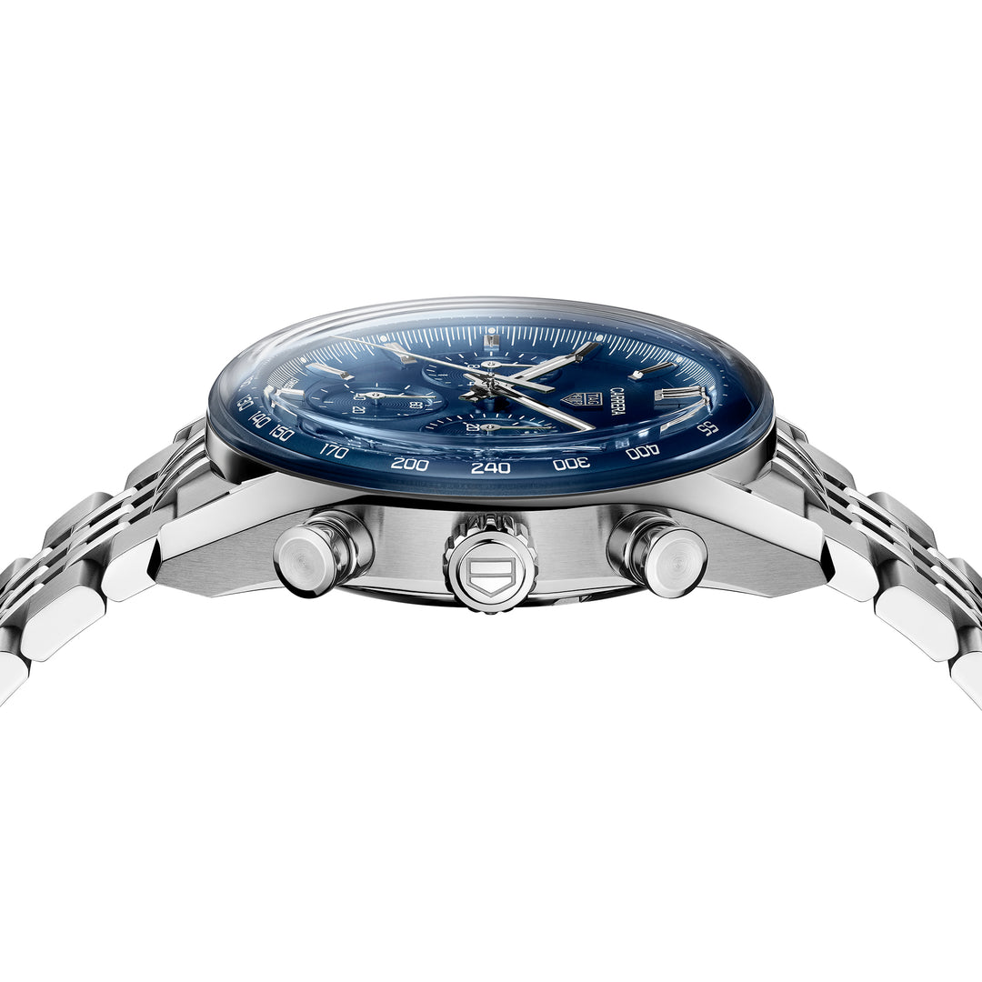 TAG Heuer Carrera automatic chronograph watch in stainless steel, 41 mm, CBS2113.BA0053