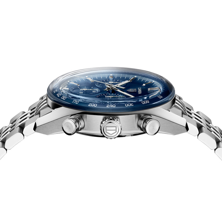 TAG Heuer Carrera automatic chronograph watch in stainless steel, 41 mm, CBS2113.BA0053
