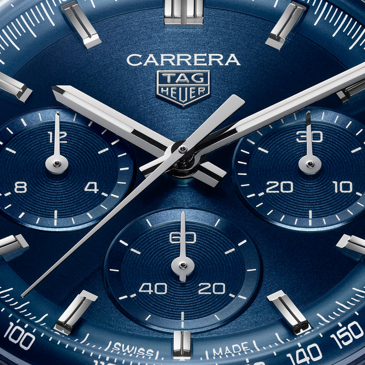 TAG Heuer Carrera automatic chronograph watch in stainless steel, 41 mm, CBS2113.BA0053