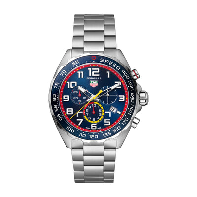 TAG Heuer Formula 1 Red Bull Racing Special Edition Chronograph quartz watch in stainless steel, 43 mm CAZ101AL.BA0842