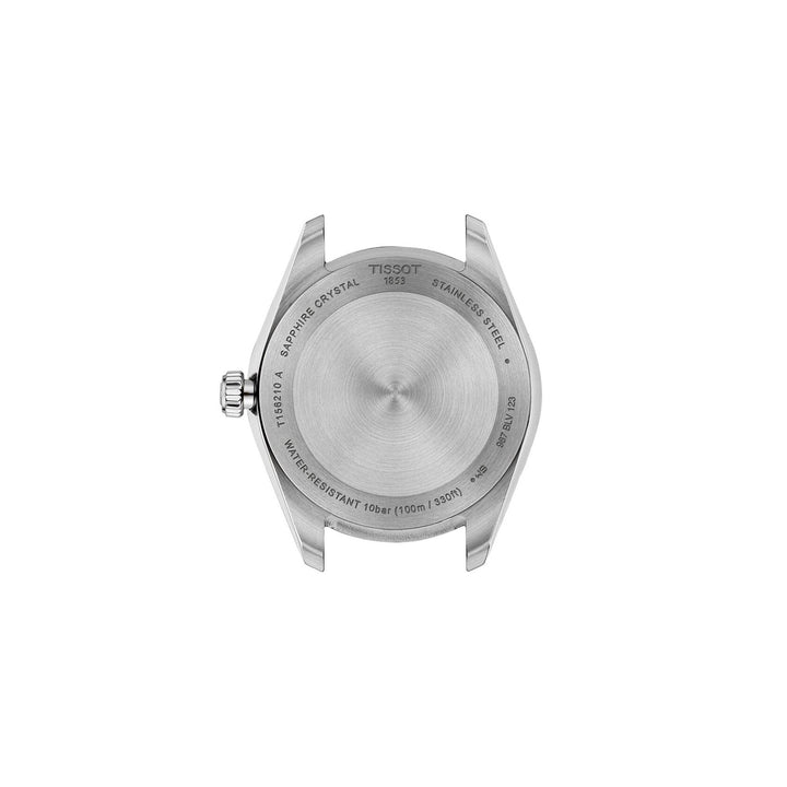 Tissot Ballade quartz watch in two-tone stainless steel with yellow gold PVD coating 34 mm T156.210..22.031.00