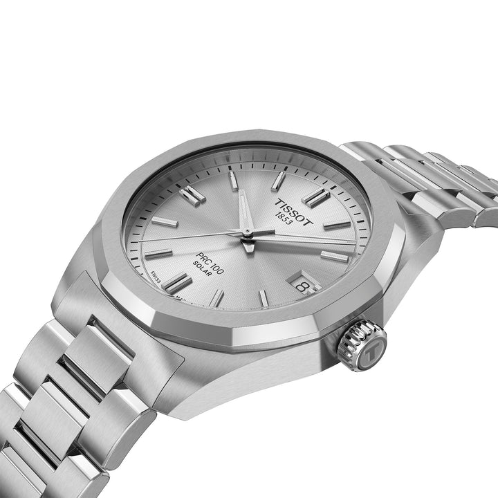 Tissot Watch T151.822.11.031.00 PRC 100 Solar Quartz Solar 34 mm