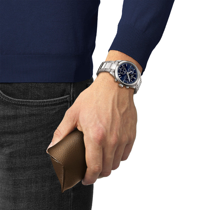 Montre Tissot PR 100 quartz en acier inoxydable 40 mm T150.417.11.041.00