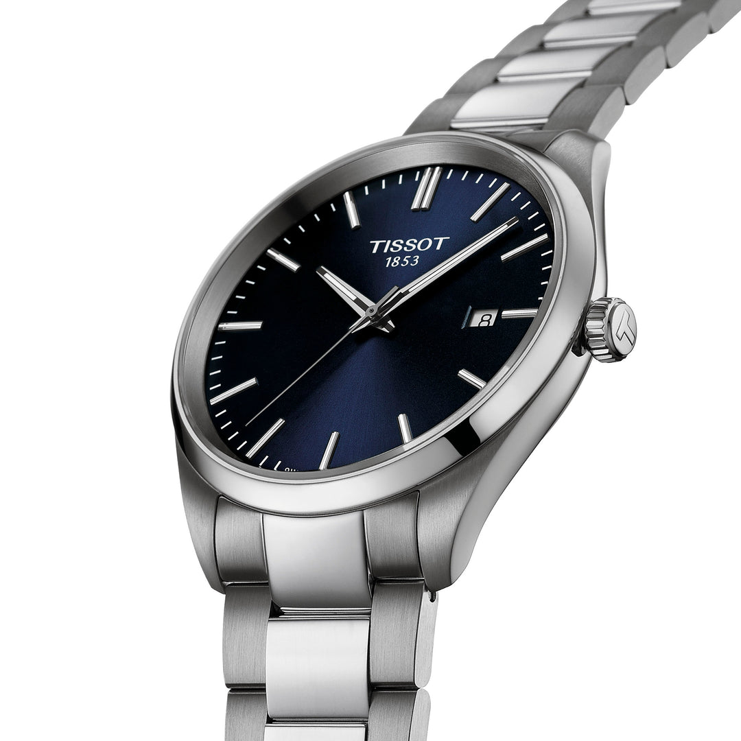 Montre Tissot PR 100 quartz en acier inoxydable 40 mm T150.410.11.041.00