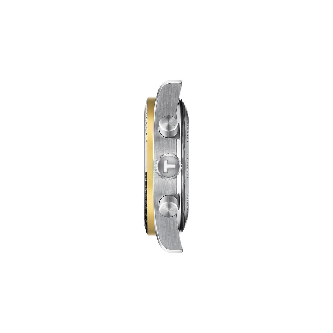 Montre Tissot PR516 Chronograph quartz en acier inoxydable bi-ton revêtement PVD or jaune 40 mm T149.417.22.051.00