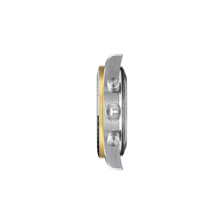 Montre Tissot PR516 Chronograph quartz en acier inoxydable bi-ton revêtement PVD or jaune 40 mm T149.417.22.051.00