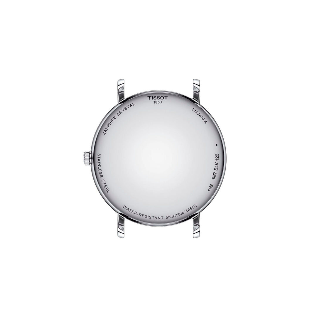 Montre Tissot Everytime quartz 40 mm en acier inoxydable T143.410.11.041.00