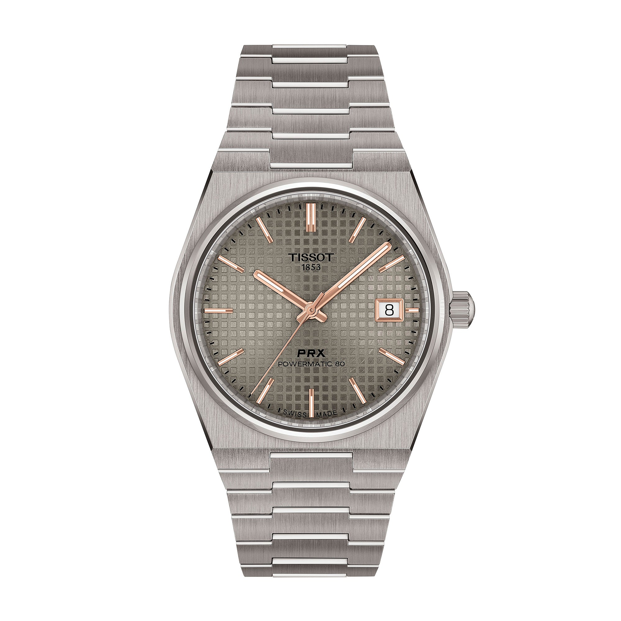 Montre Tissot PRX Powermatic 80 automatique en titane 38 mm T137.807.44.061.00