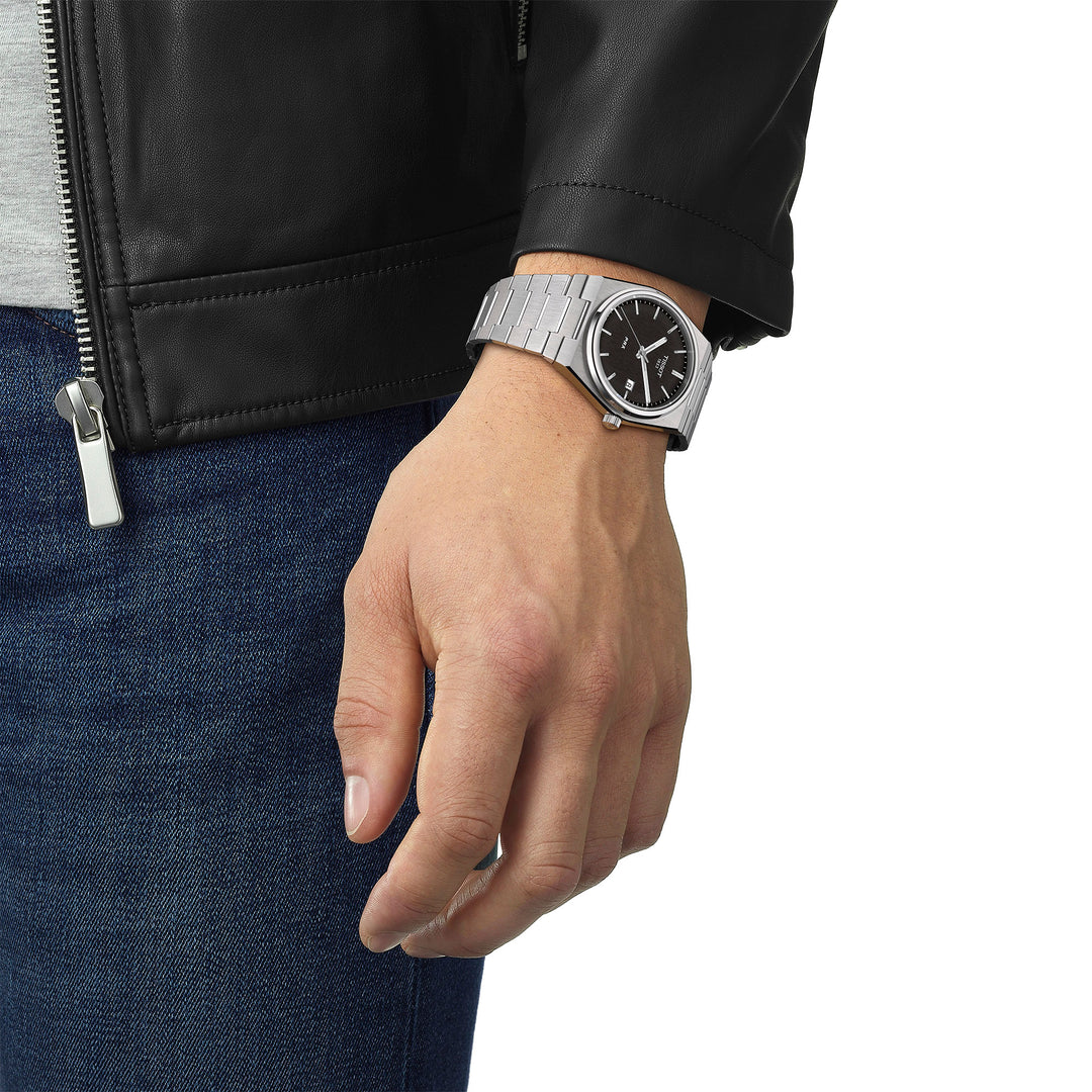 Tissot PRX quartz watch in 40 mm stainless steel T137.410.11.051.00