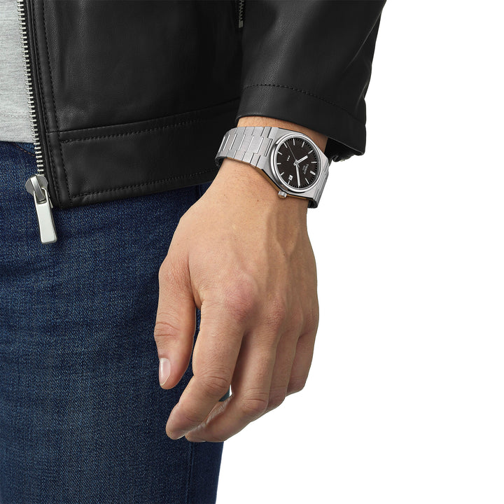 Tissot PRX quartz watch in 40 mm stainless steel T137.410.11.051.00