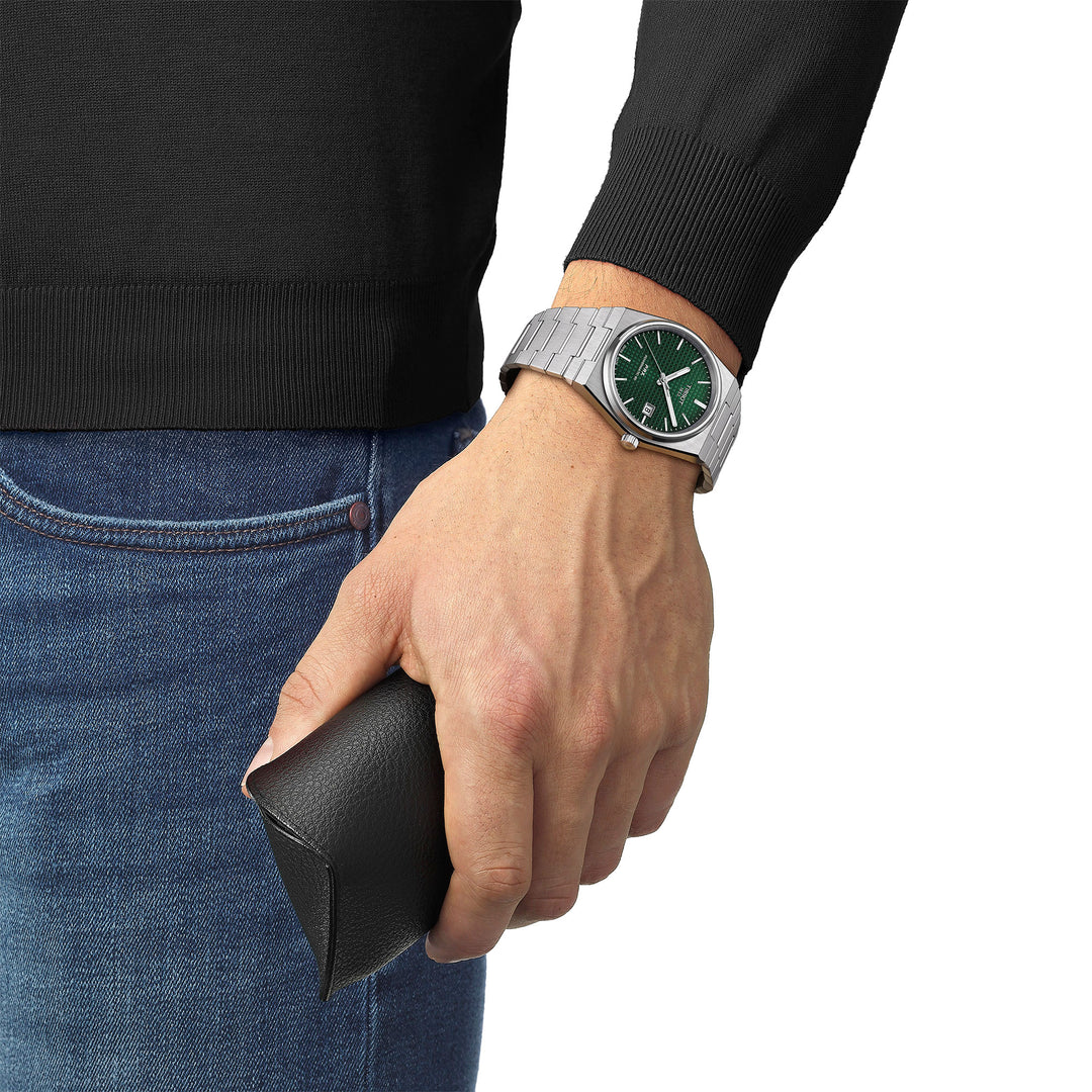 Tissot PRX Powermatic 80 automatic watch in 40 mm stainless steel T137.407.11.091.00