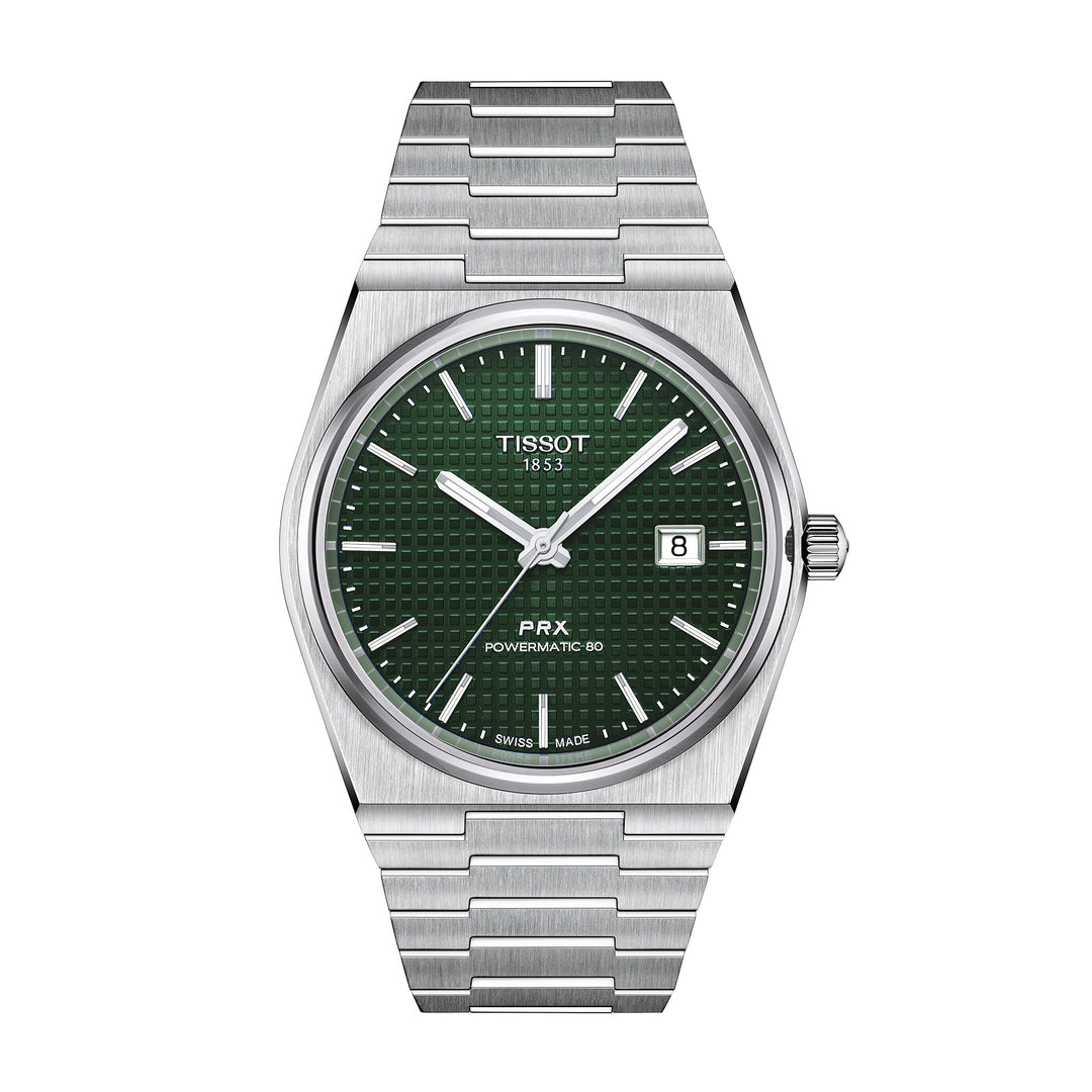 Tissot PRX Powermatic 80 automatic watch in 40 mm stainless steel T137.407.11.091.00