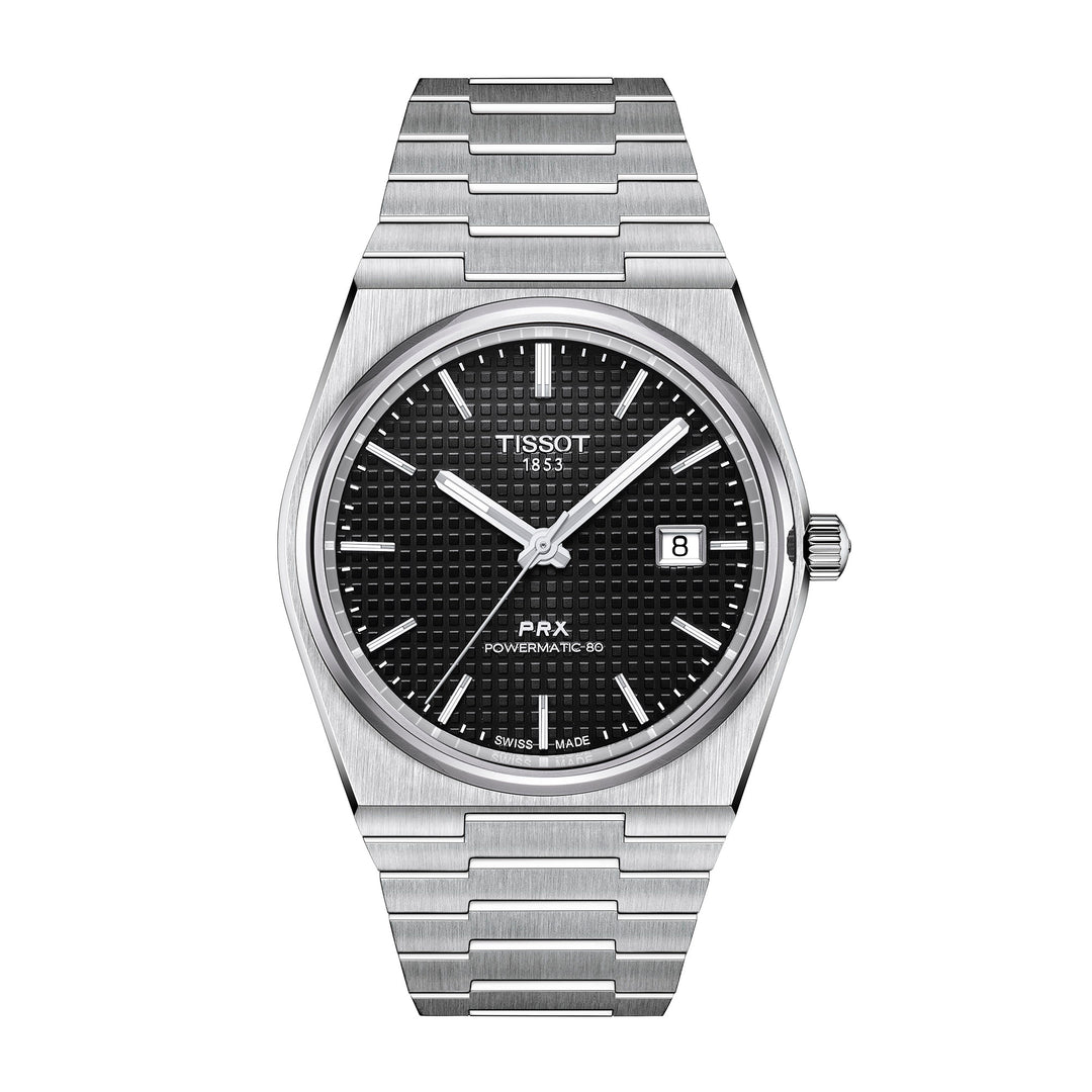 Montre Tissot PRX Powermatic 80 automatique en acier inoxydable 40 mm T137.407.11.051.00