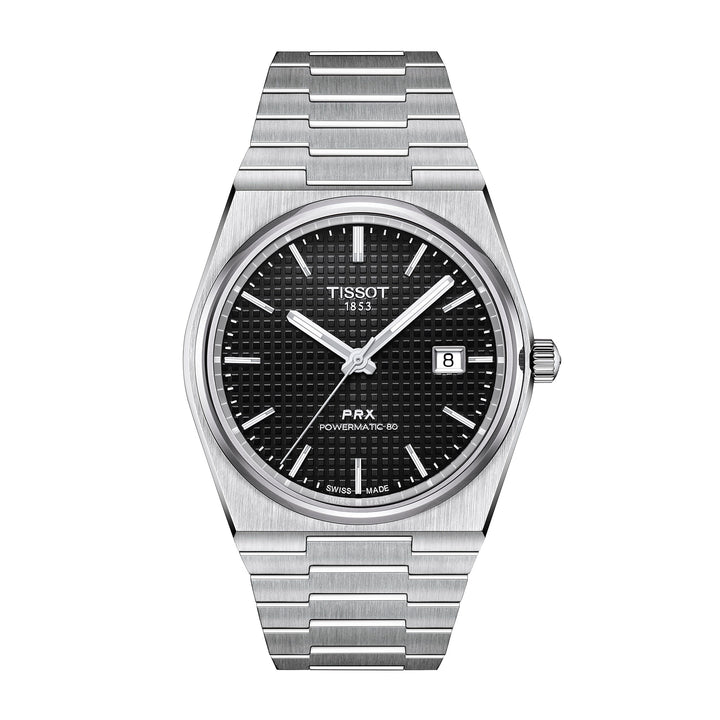 Montre Tissot PRX Powermatic 80 automatique en acier inoxydable 40 mm T137.407.11.051.00