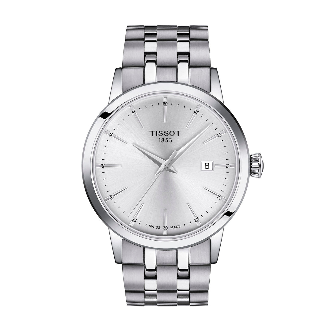 Tissot Classic Dream quartz watch in 42 mm stainless steel T129.410.11.031.00