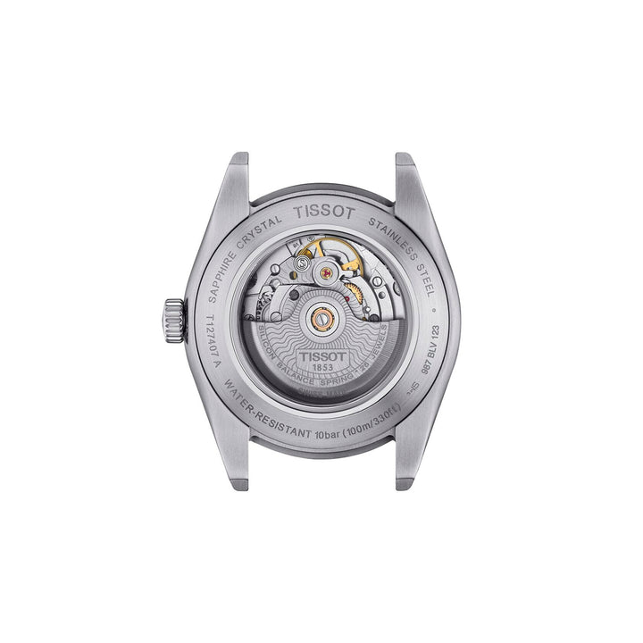Montre Tissot Gentleman Powermatic 80 automatique en acier inoxydable 40 mm T127.407.11.041.00