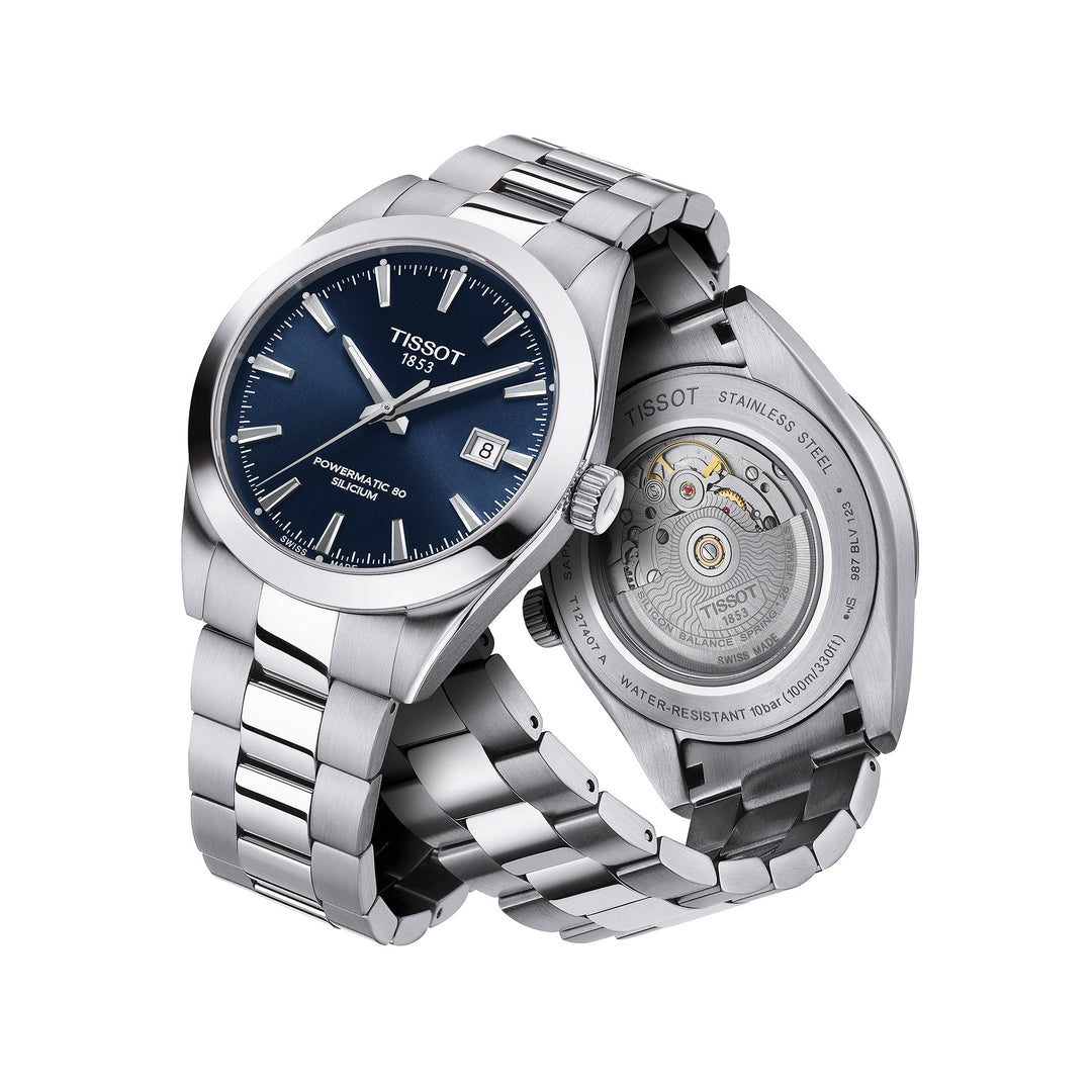 Tissot Gentleman Powermatic 80 Silicium Automatic Stainless Steel 40 mm Watch T127.407.11.041.00
