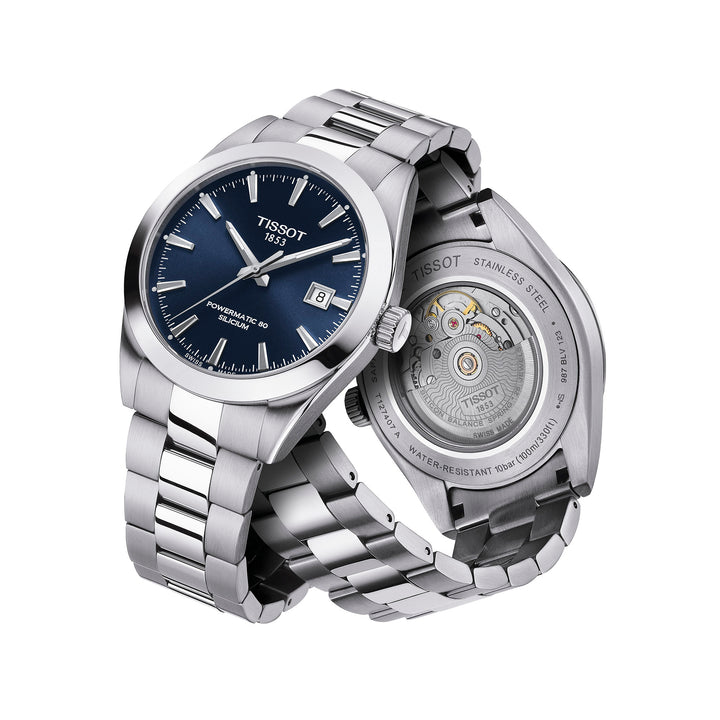 Tissot Gentleman Powermatic 80 Silicium Automatic Stainless Steel 40 mm Watch T127.407.11.041.00