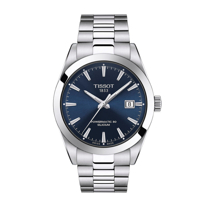 Montre Tissot Gentleman Powermatic 80 automatique en acier inoxydable 40 mm T127.407.11.041.00