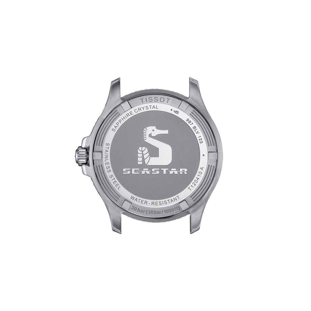 Montre Tissot Seastar 1000 quartz en acier inoxydable bi-ton revêtement PVD or jaune 40 mm T120.410..22.051.00