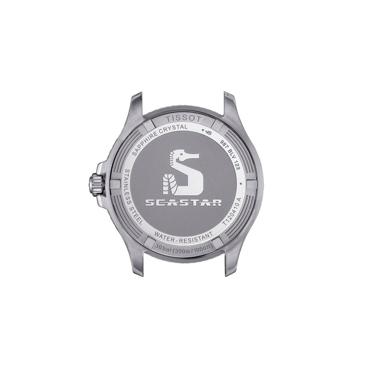 Montre Tissot Seastar 1000 quartz en acier inoxydable bi-ton revêtement PVD or jaune 40 mm T120.410..22.051.00