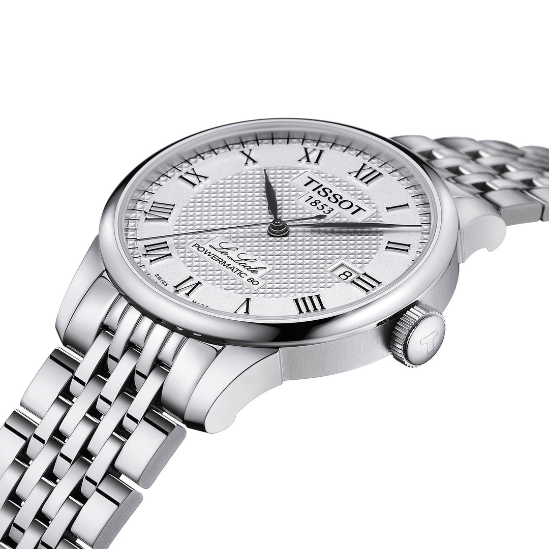 Montre Tissot Le Locle Powermatic 80 automatique en acier inoxydable 39.3 mm T006.407.11.033.00