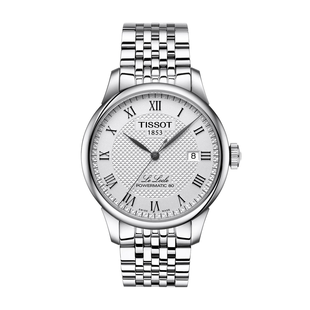 Montre Tissot Le Locle Powermatic 80 automatique en acier inoxydable 39.3 mm T006.407.11.033.00