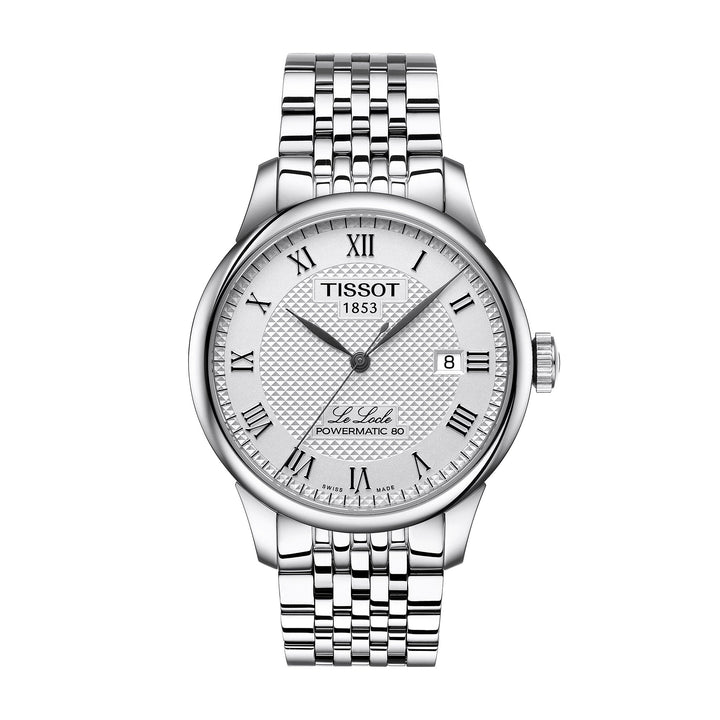 Montre Tissot Le Locle Powermatic 80 automatique en acier inoxydable 39.3 mm T006.407.11.033.00