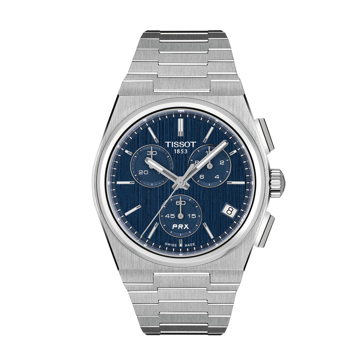 Tissot PRX GTS quartz watch in stainless steel, 40 mm, T137.417.11.041.00