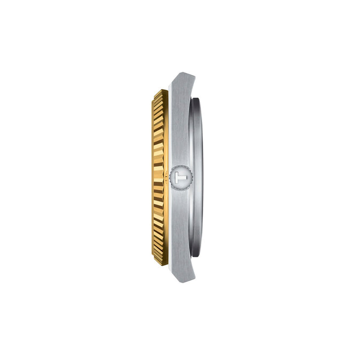 Tissot PRX Gold automatic watch 40 mm in stainless steel T931.407.41.031.01