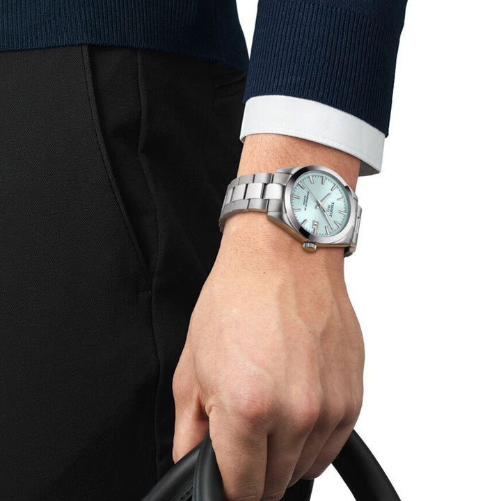 Tissot Gentleman automatic watch 40 mm in stainless steel T127.407.11.351.00