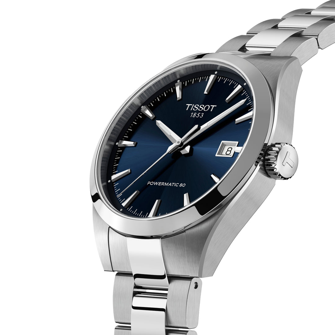 Montre Tissot Gentleman automatique 38mm en acier inoxydable T165.807.11.041.00