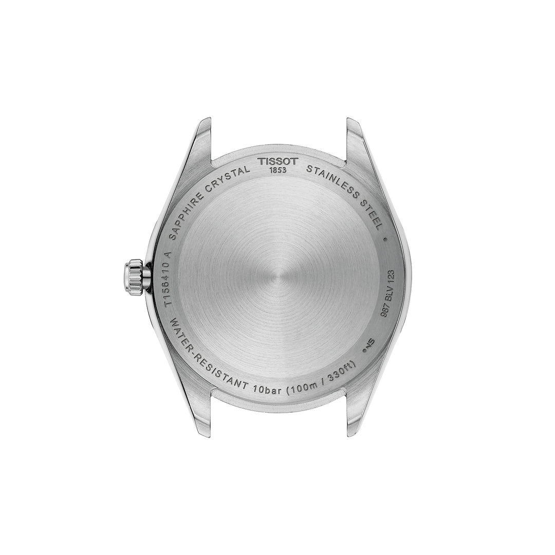 Tissot Ballade quartz watch in two-tone stainless steel with rose gold PVD coating, 40 mm T156.410.22.291.01
