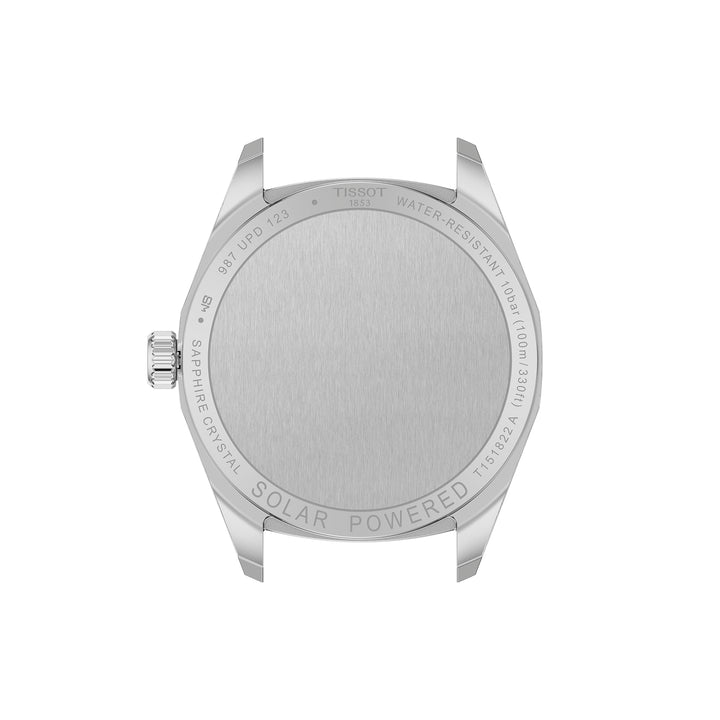Montre Tissot PRC 100 quartz solaire 34 mm en acier inoxydable T151.822.11.351.00
