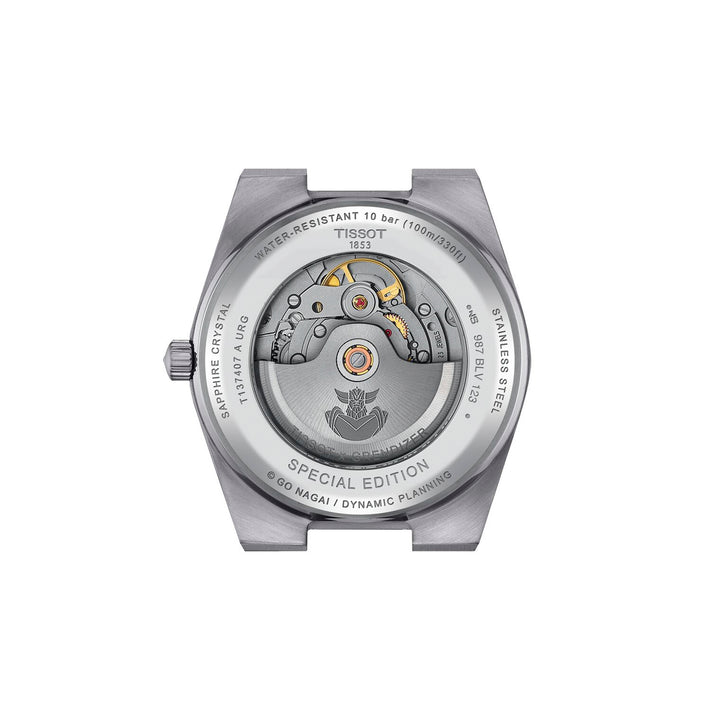 Tissot PRX UFO Robot Goldorak automatic watch 40 mm in stainless steel T137.407.11.041.02