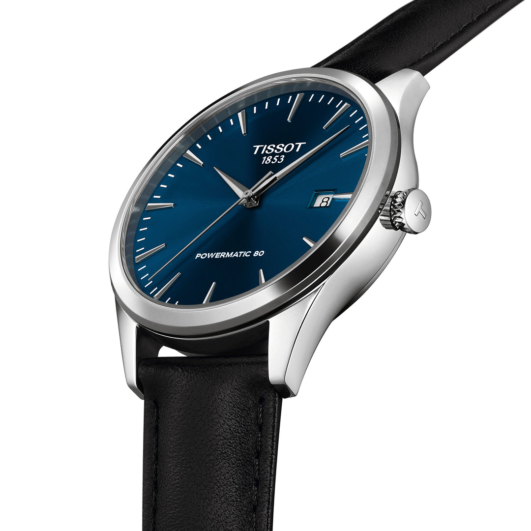 Montre Tissot Classic Dream automatique 40 mm en cuir T158.407.16.041.00