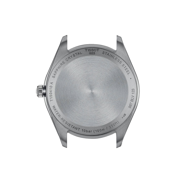 Montre Tissot PR 100 quartz 40 mm en acier inoxydable T150.410.22.041.00